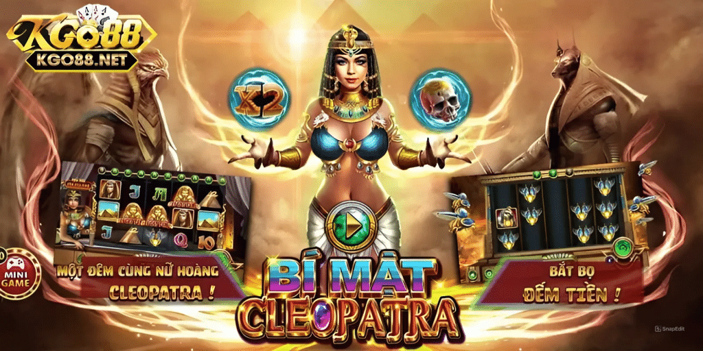 Bí mật Cleopatra Go88 - Nổ hũ cực hấp dẫn